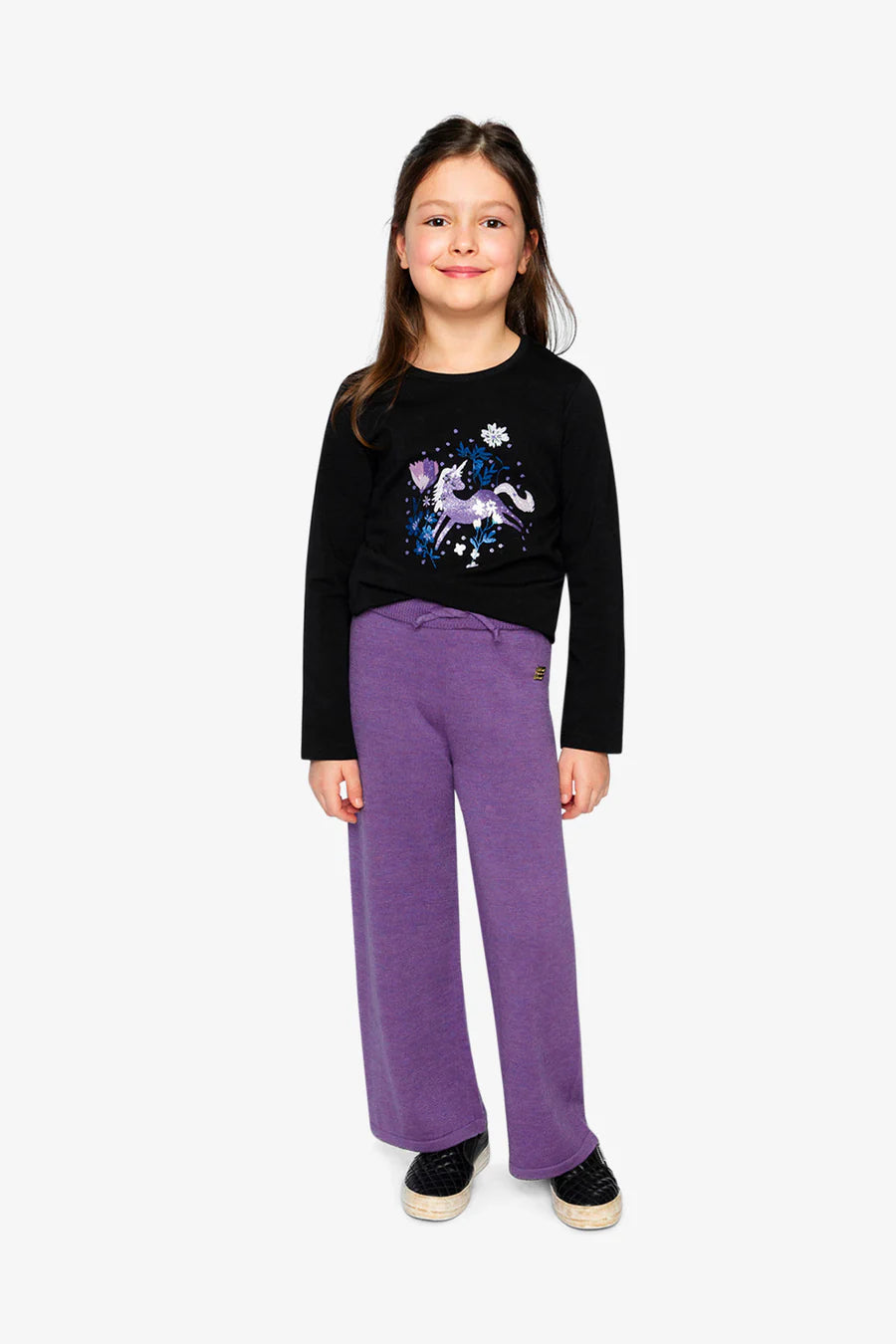 Deux Par Deux Wide Leg Pant