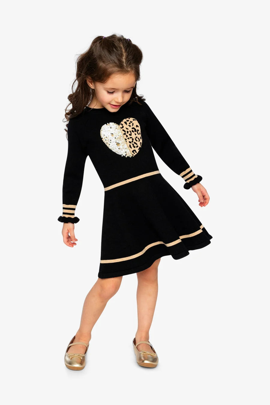 Deux Par Deux Knit Dress