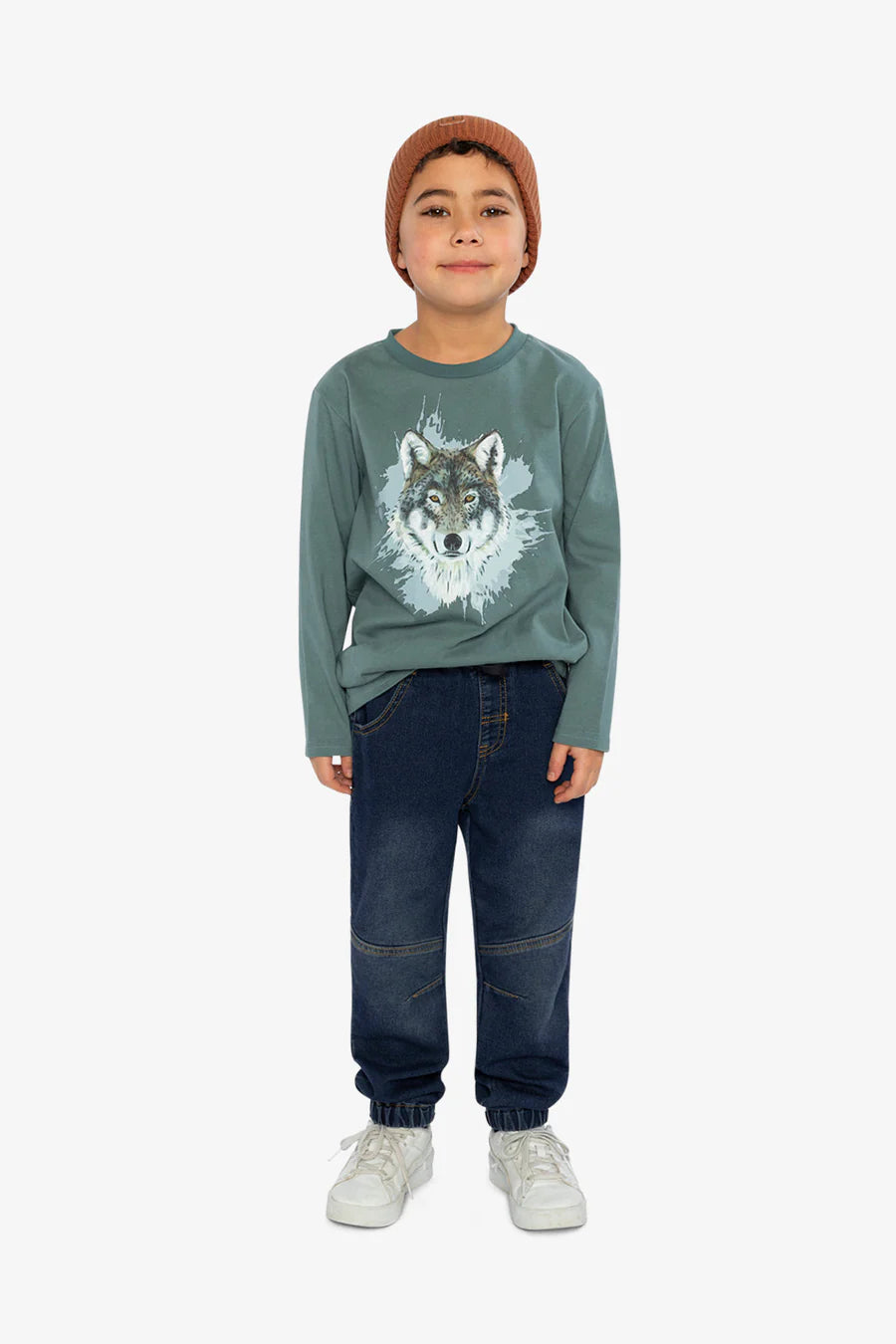 Deux Par Deux Denim Jogger Pants