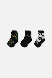 Deux Par Deux Socks (3 Pairs)