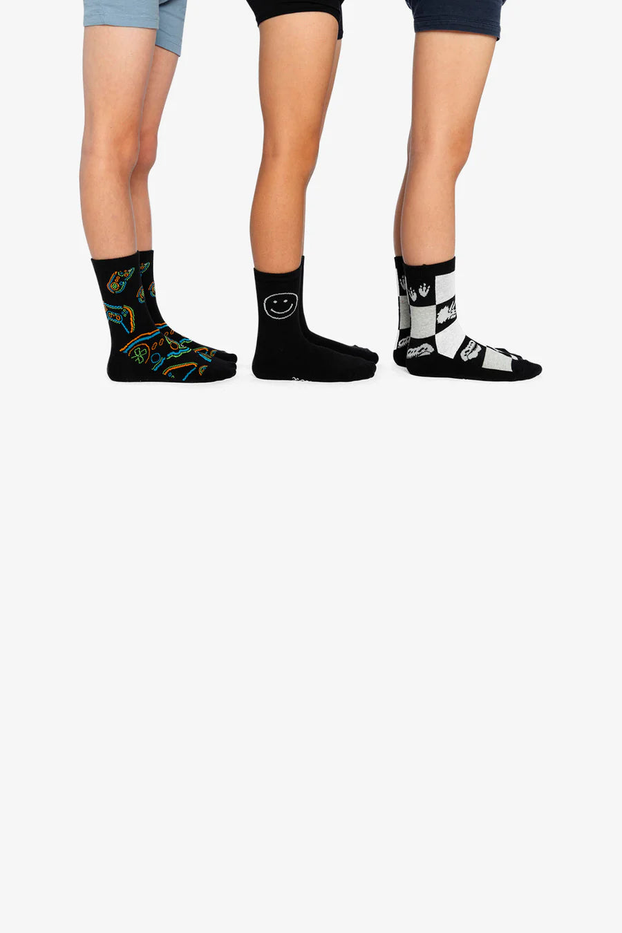 Deux Par Deux Socks (3 Pairs)