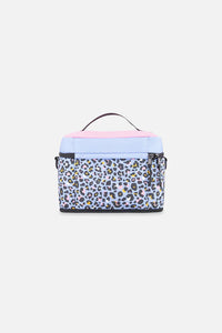 Deux Par Deux Blue Leopard Lunch Box