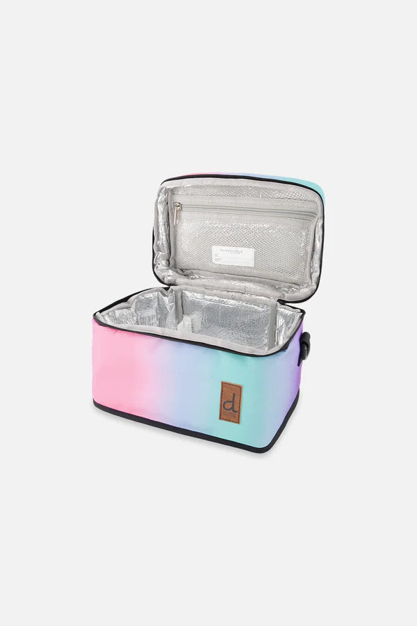 Deux Par Deux Purple Gradient Lunch Box
