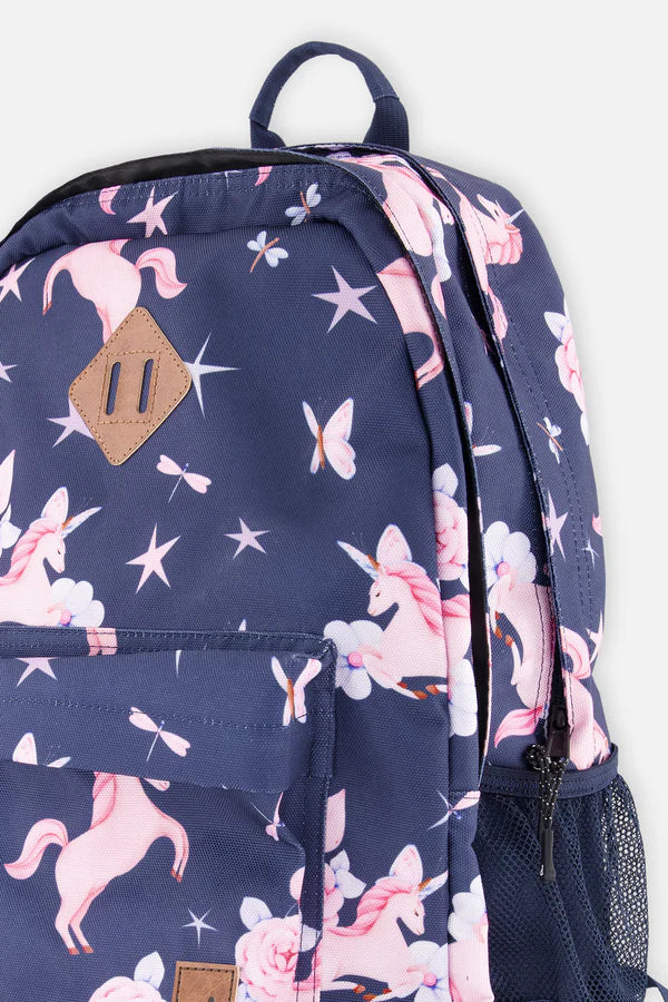 Deux Par Deux Sparkled Unicorn Backpack