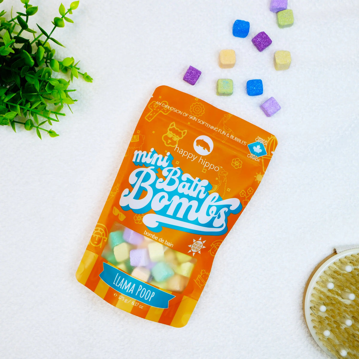 Happy Hippo Llama Poop Mini Bubble Bombs