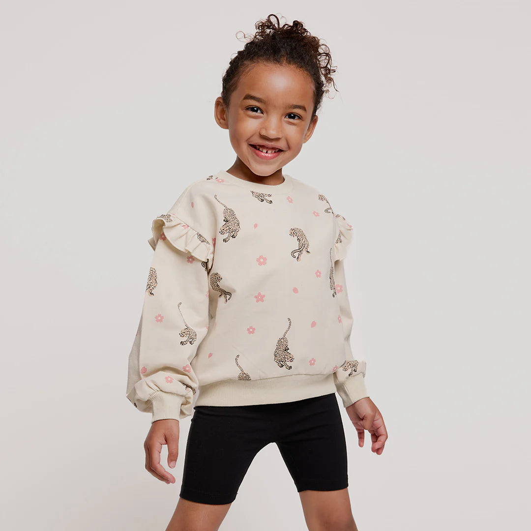 Miles The Label Ruffled Sweatshirt