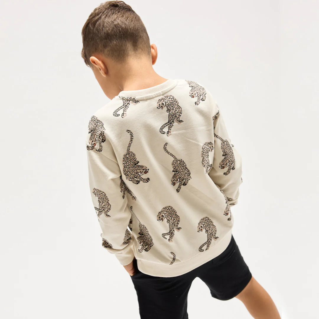 Miles The Label Leopard Sweatshirt