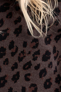 Molly Bracken Girls Leopard Sweater