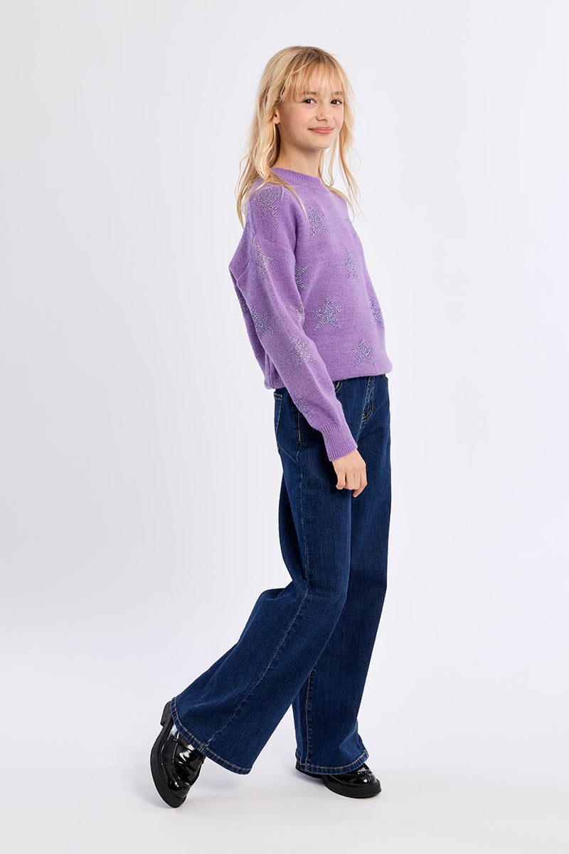 Molly Bracken Girls Star Sweater