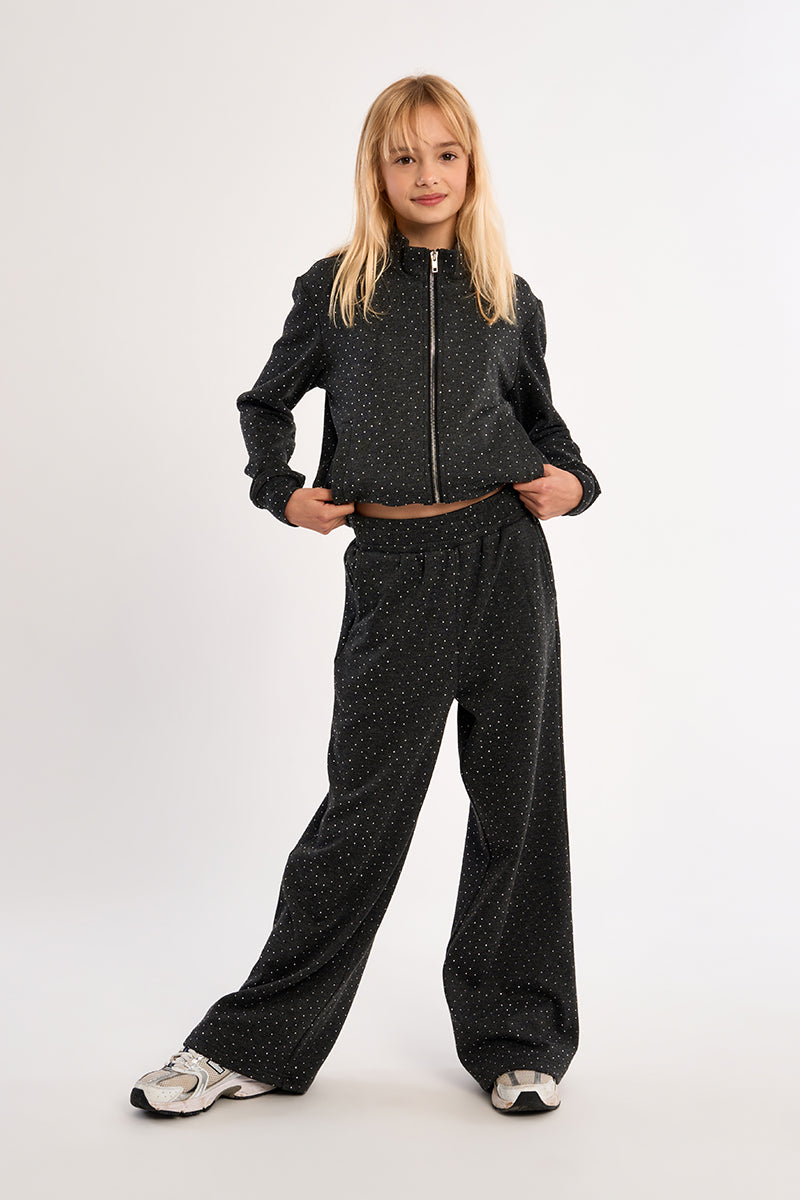 Molly Bracken Girls Dotted Track Pant