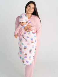 Silkberry Bamboo Sleeping Sack 2.5 TOG (Macaron Party Print)