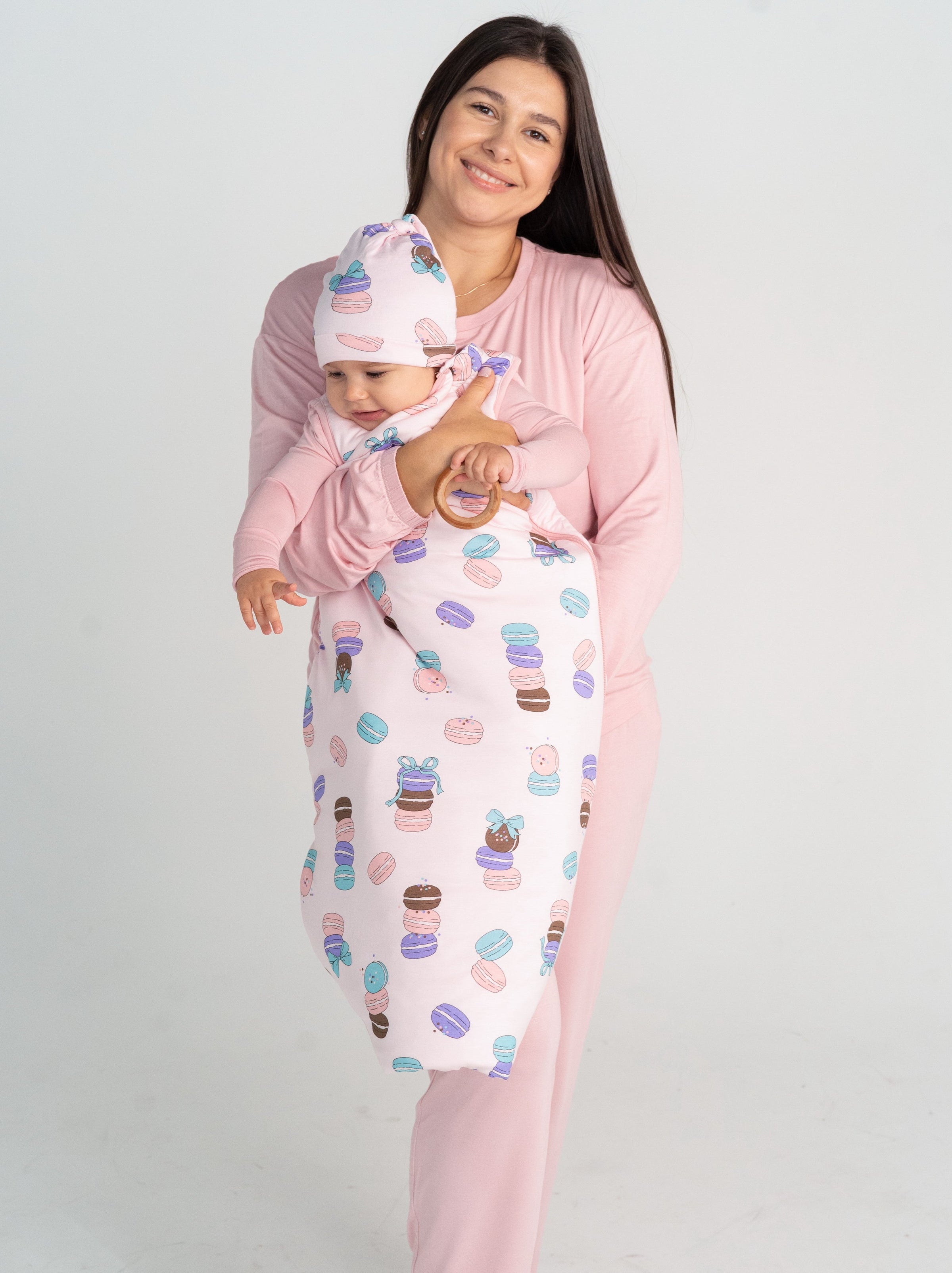 Silkberry Bamboo Sleeping Sack 2.5 TOG (Macaron Party Print)