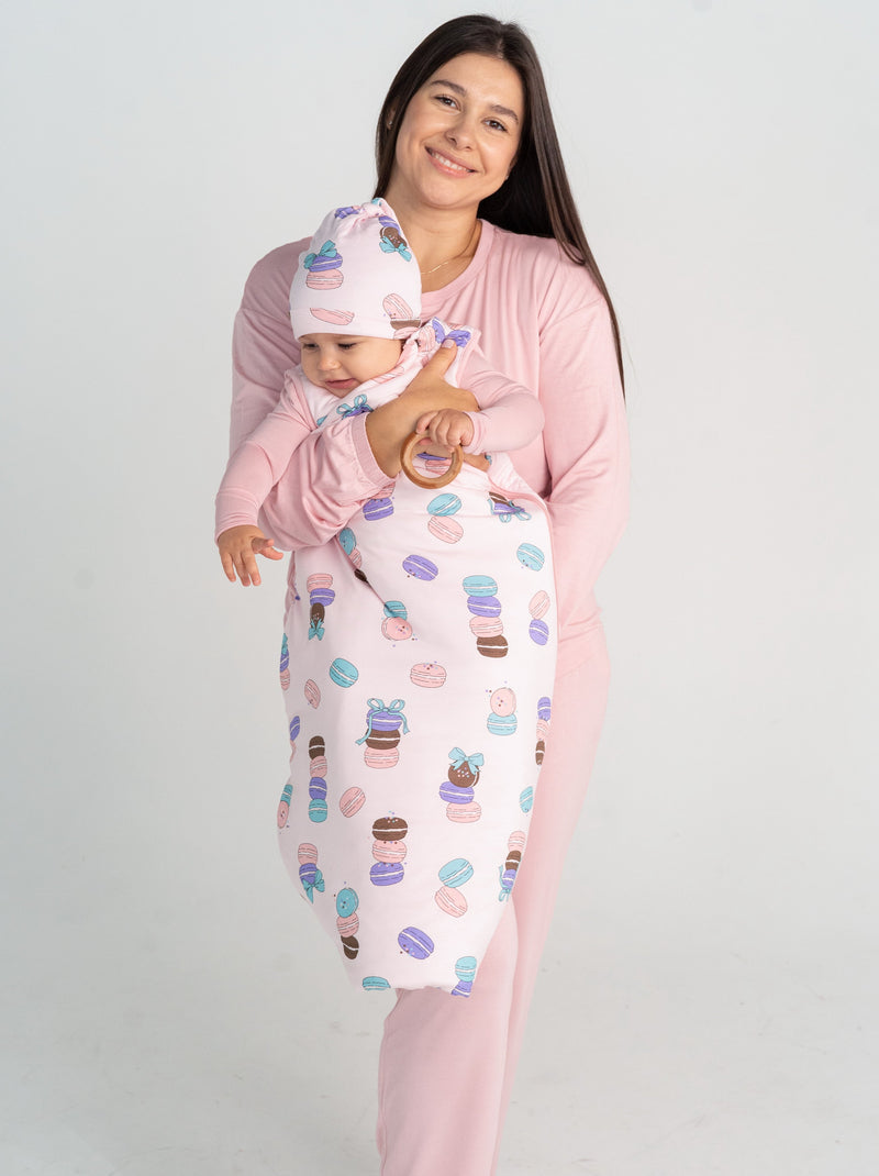 Silkberry Bamboo Sleeping Sack 2.5 TOG (Macaron Party Print)