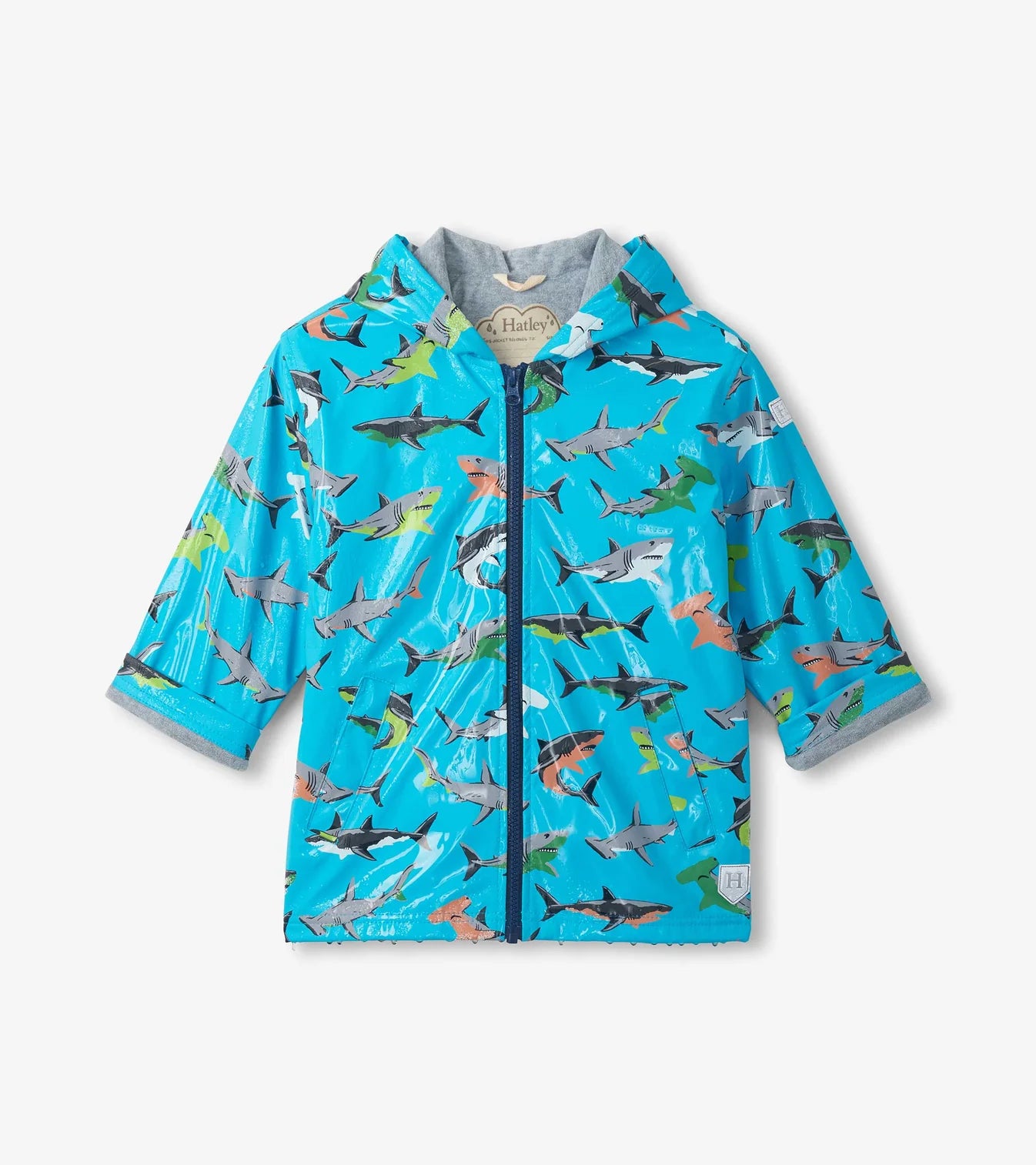 Hatley Shark Party Rain Jacket