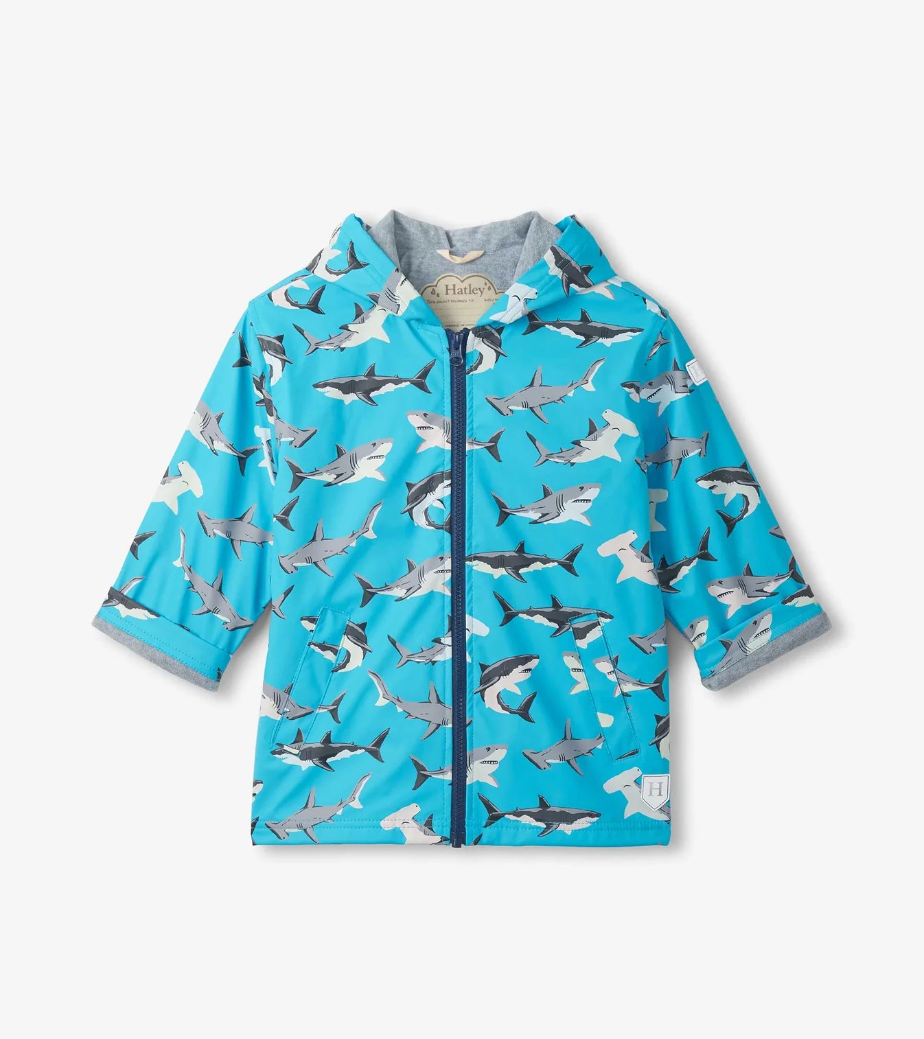 Hatley Shark Party Rain Jacket