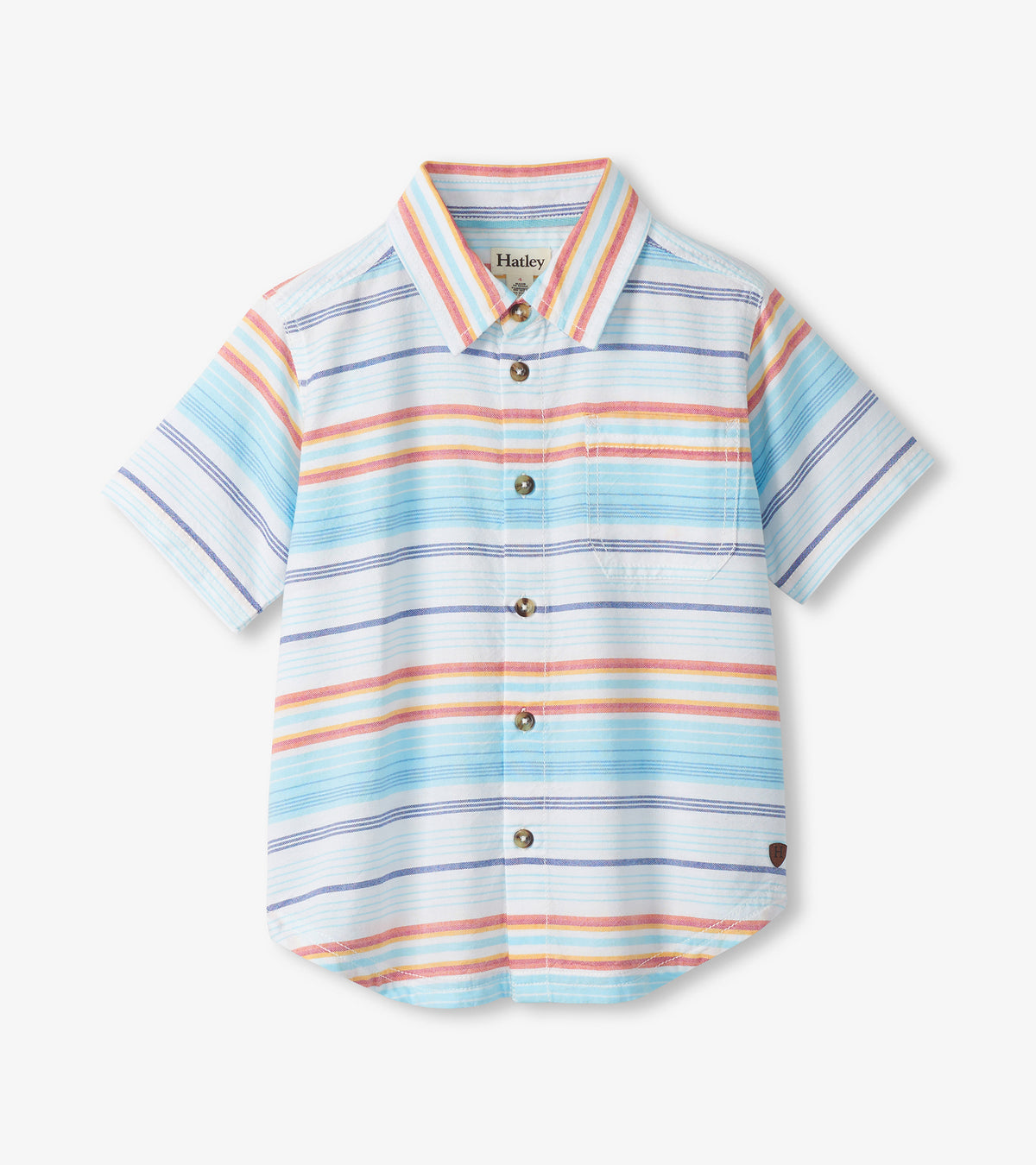 Sunset Button Down Hatley Sunset Stripes Button Down – Head Shoulders Knees and Toes