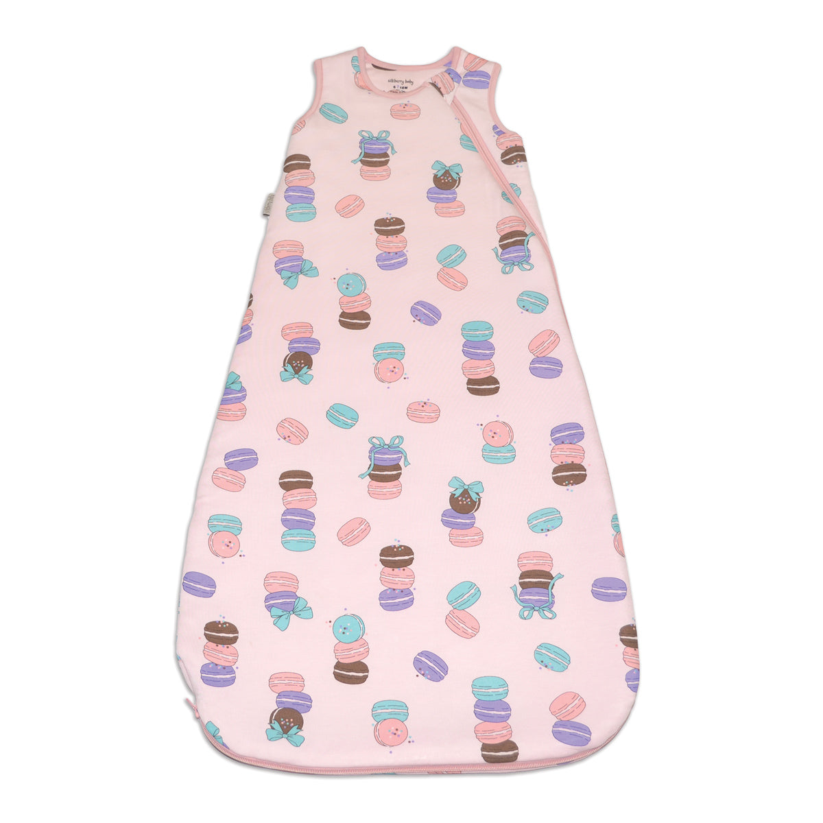 Silkberry Bamboo Sleeping Sack 1.0 TOG (Macaron Party Print)