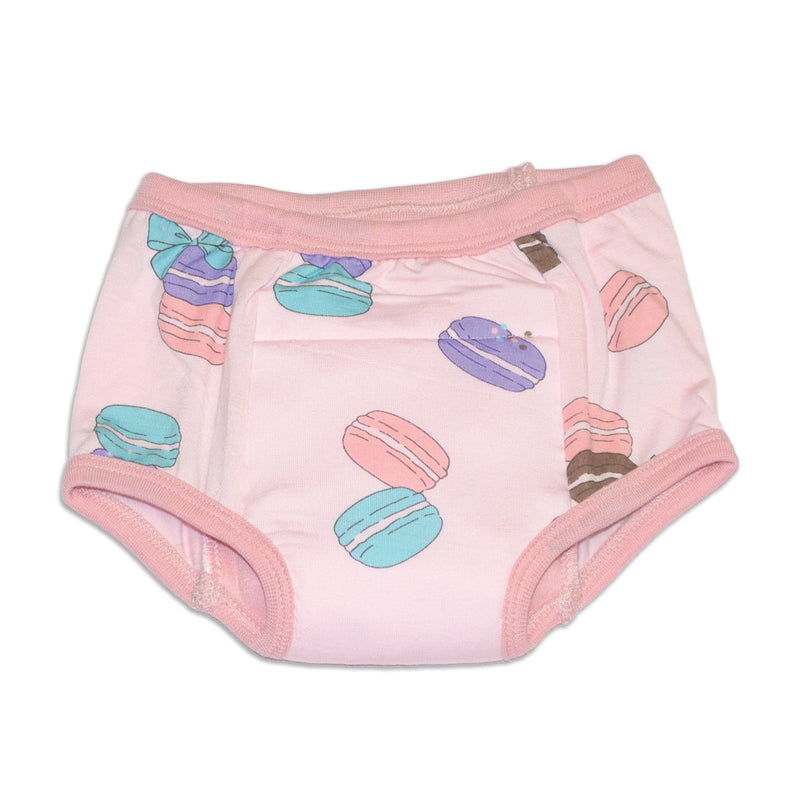Silkberry Bamboo Training Pants (Macaron Party Print)