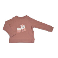 Silkberry Bamboo Fleece Sweatshirt (Chocolate)