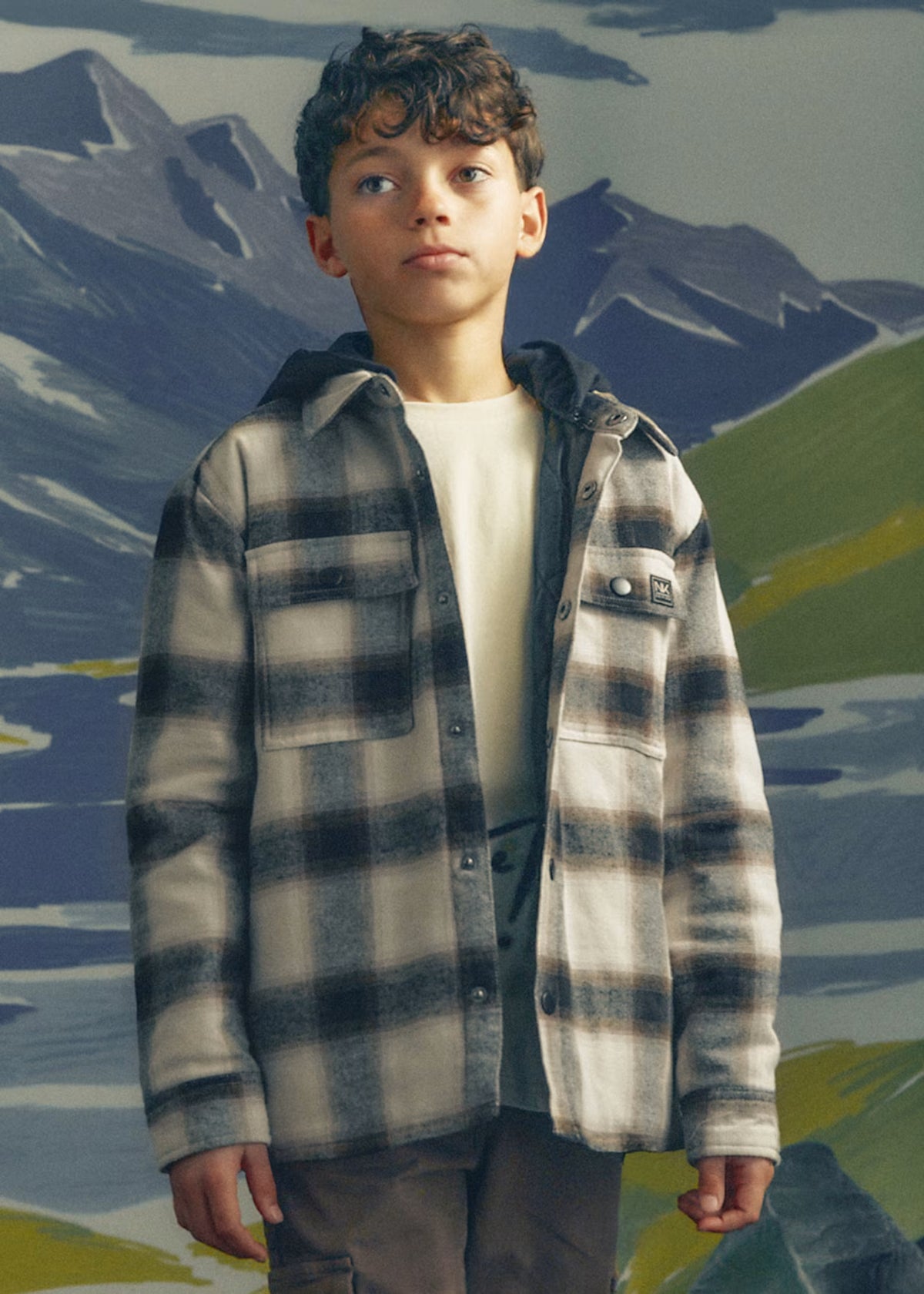 Mayoral Quilted Overshirt 7106