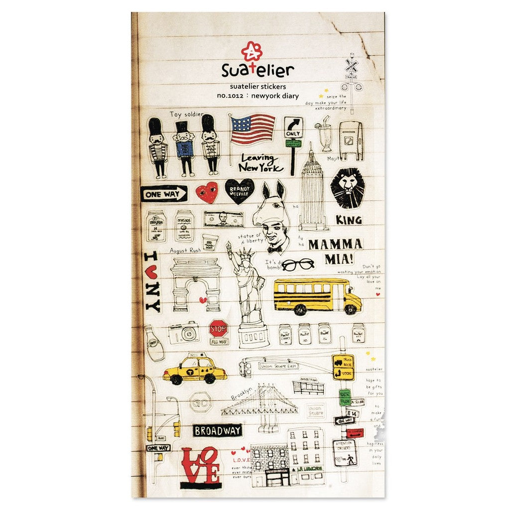 Suatelier Stickers - Assorted