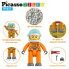 PicassoTiles 4pc Career Character Figure Set