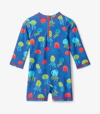 Hatley Tiny Jellyfish One-Piece Rash Guard