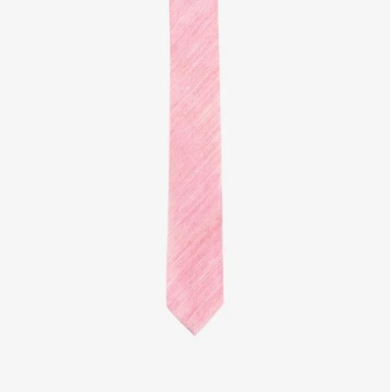 Appaman Pink Herringbone Tie