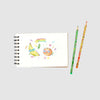 Ooly Color Doodlers Fruity Scented Erasable Color Pencils - Set of 12