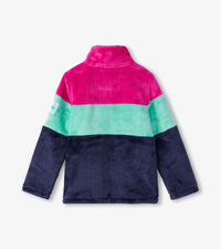 Hatley Colourblock Stripes Fleece Zip-Up Jacket