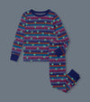 Hatley Stripes & Hearts 'Glow In The Dark' PJ Set