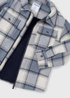 Mayoral Plaid Zip Jacket 4462