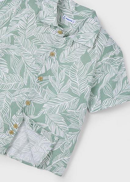 Mayoral Tropical Print Shirt 3115