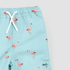 Miles The Label Flamingo Print Swim Trunk