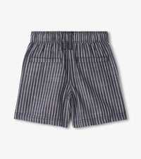 Hatley Striped Blue Woven Short