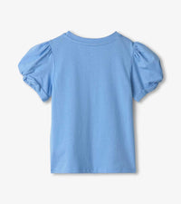 Hatley Cornflower Blue Twisted Sleeve Tee