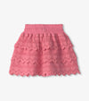 Hatley Pink Hearts Floaty Skort