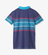 Hatley Striped Blue Polo Tee