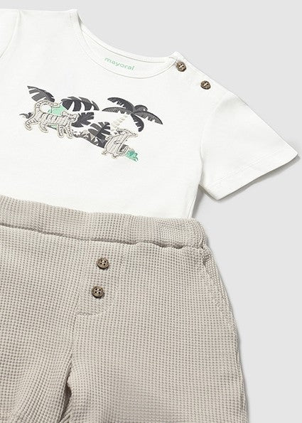 Mayoral Baby T-Shirt & Short Set 1653