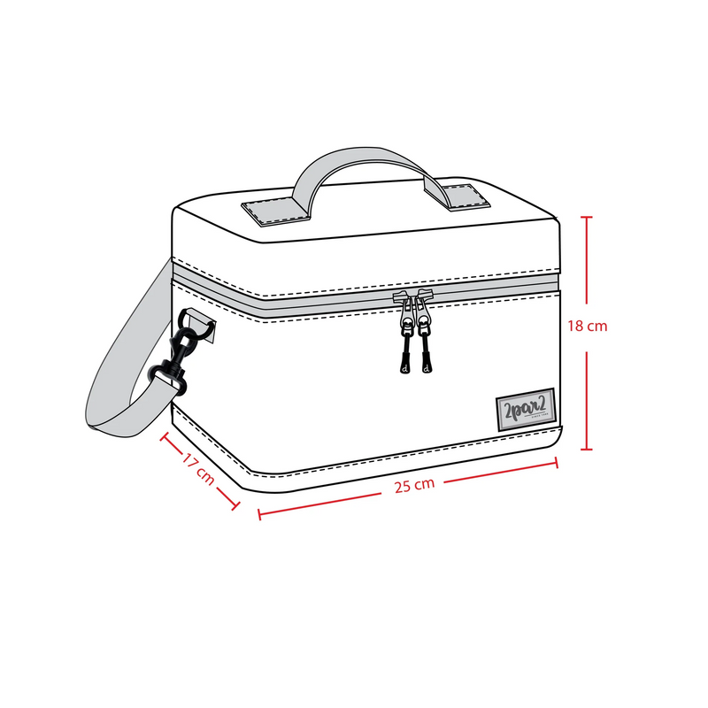 Deux Par Deux Aurora Borealis Backpack