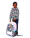 Deux Par Deux Smiley Girl Backpack