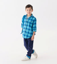 Hatley Plaid Button Down Shirt