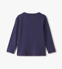 Hatley Falling Hearts Long Sleeve Top