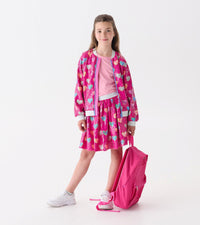 Hatley Busted Hearts Sequin Bomber