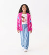 Hatley Sparkling Star Fuzzy Cardigan