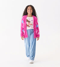 Hatley Sparkling Star Fuzzy Cardigan