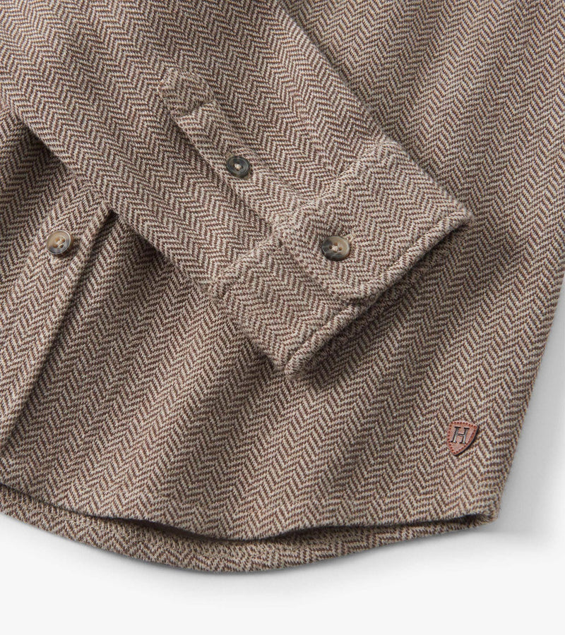 Hatley Herringbone Buttondown Top