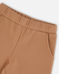 Deux Par Deux Waffle Flare Pant