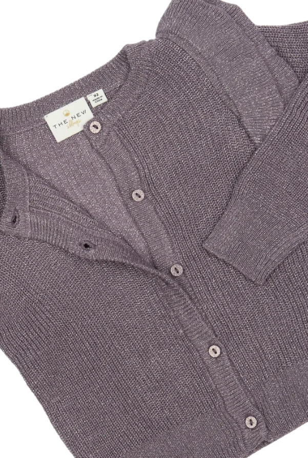 The New Perle Glitter Cardigan