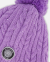 Deux Par Deux Lined Toque with Pompom